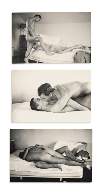 JARED FRENCH (1905-1988) A group of 6 intimate photographs of Ted Starkowski and Chuck Howard.